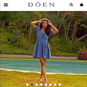 New without tags Doen trail dress size small